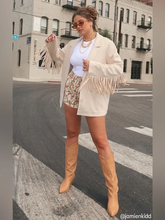 SHOW ME YOUR MUMU SIERRA FRINGE JACKET - Picture 9 of 16